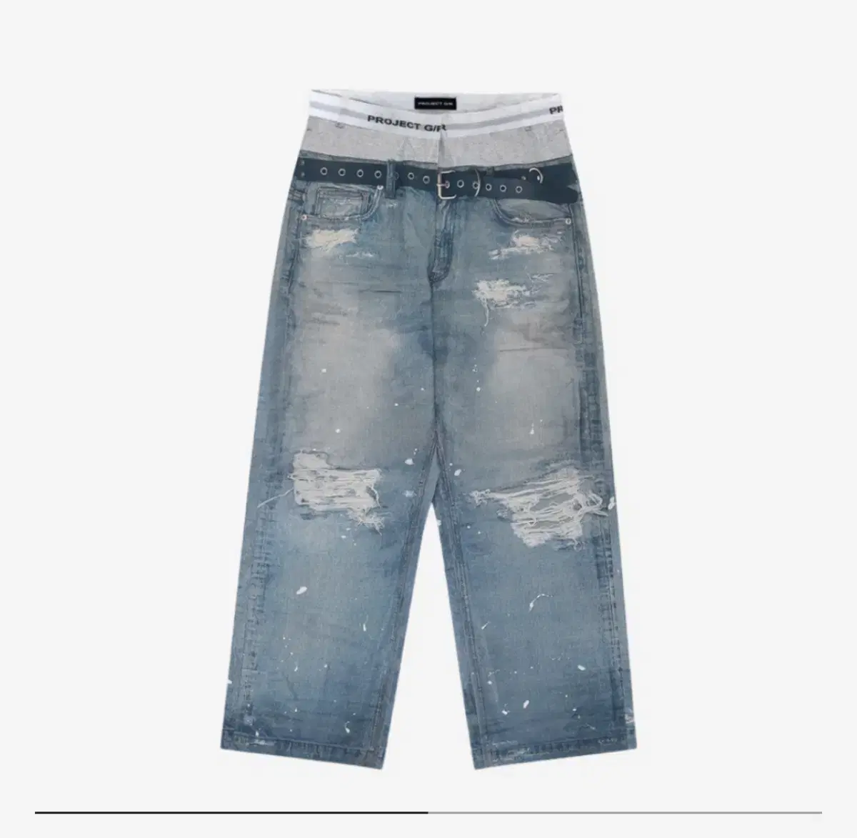 パンツ Protocol index TROMPELOEIL LAYERED PANTS Protocol Index TROMPELOEIL LAYERED PANTS｜PROTOCOL INDEX TROMPE-L